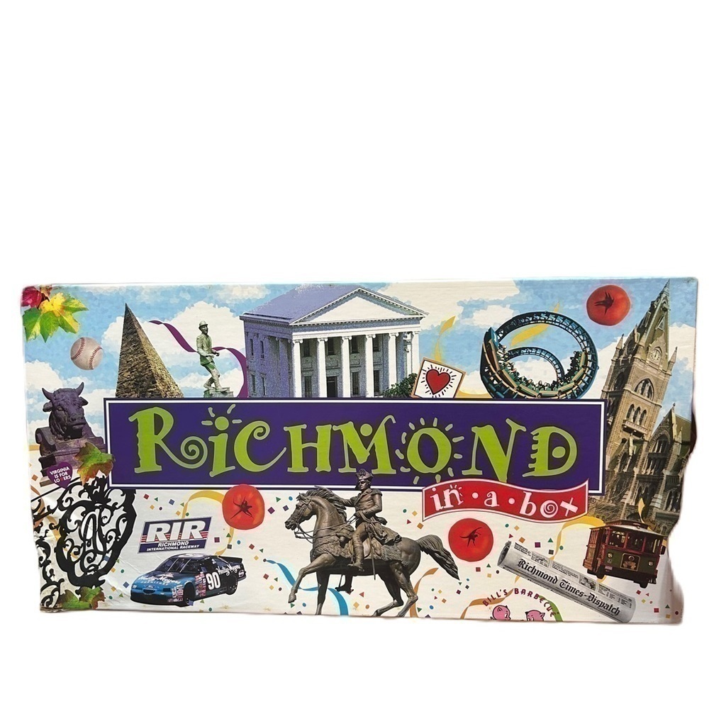 Richmond In a Box Board Game Vintage